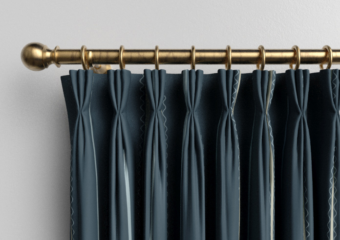 The British Stripe Co. Alfred, Polzeath No.1 - Made to Measure Curtains - Image 11